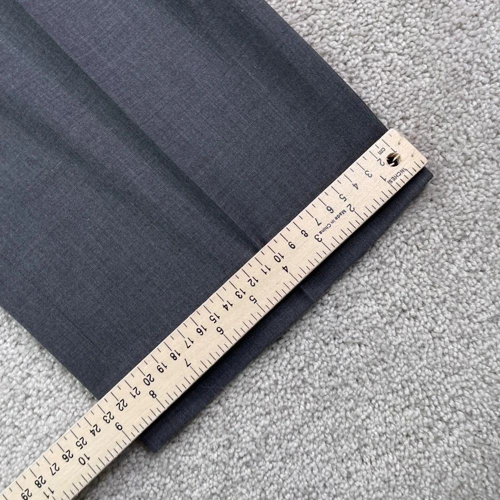 Banana Republic Pants Mens 34x30 Grey Classic Fit Stretch Wool Business Trousers